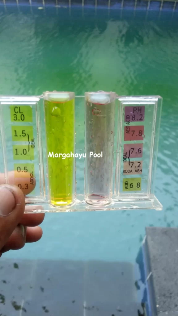 manfaat tes air kolam